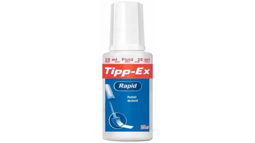 Tipp-Ex Korrektur Rapid weiss 25 ml weiß