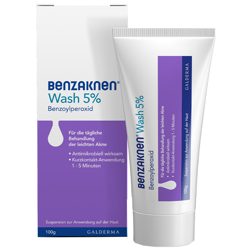 BENZAKNEN Wash 5% Suspension  100 g  Suspension