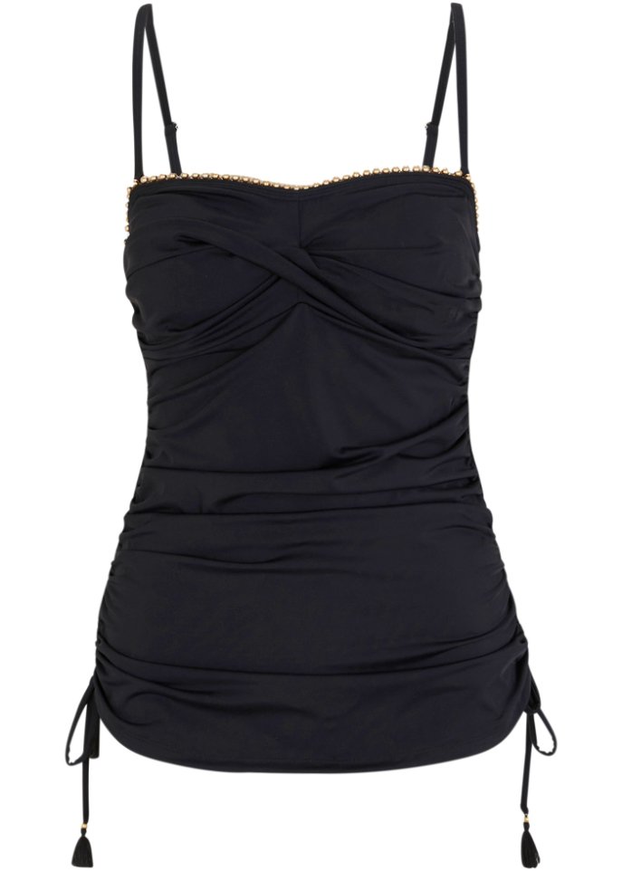Exklusives Tankini Oberteil aus recyceltem Polyamid