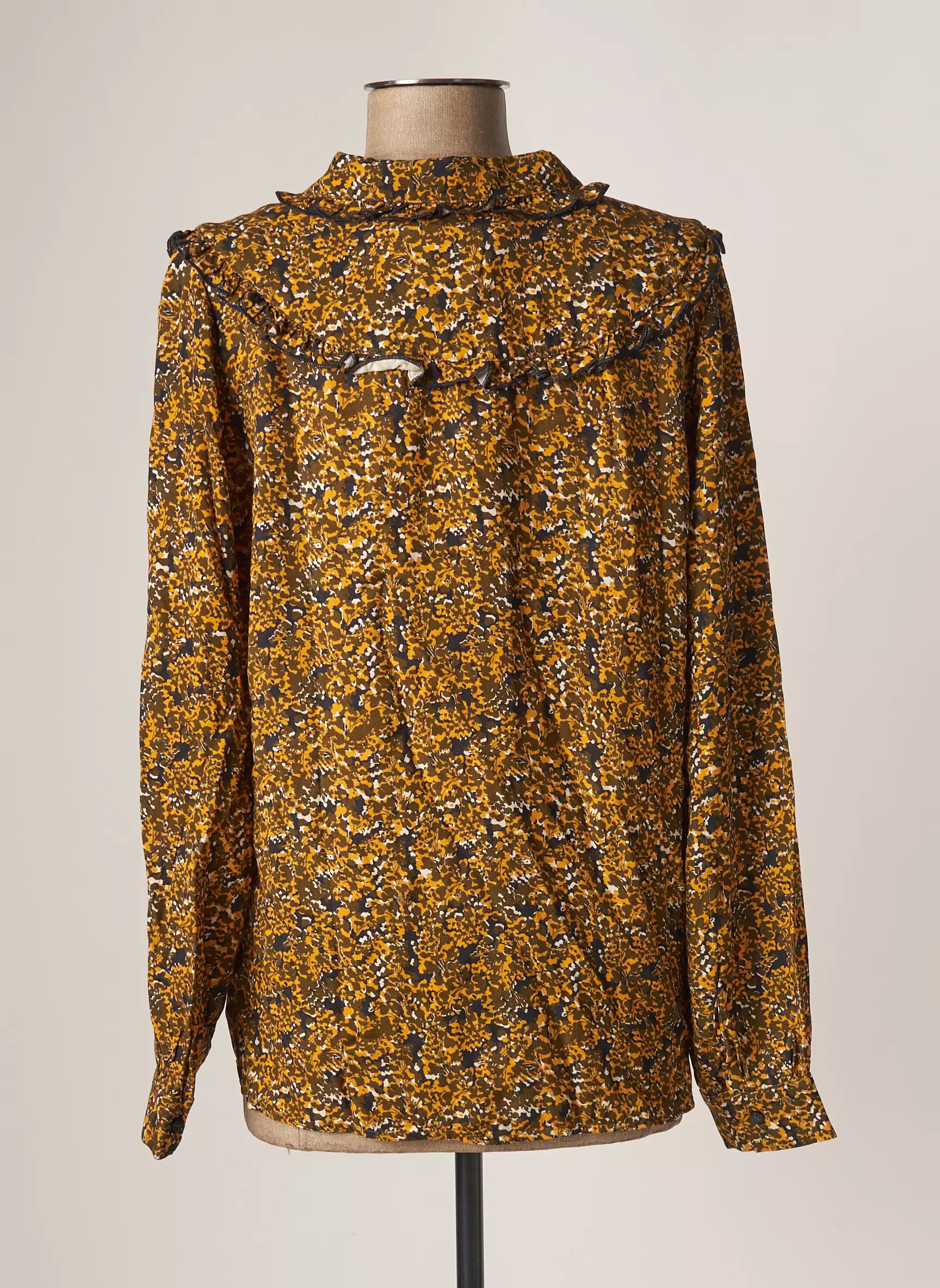 Le Fabuleux Marcel De Bruxelles Chemisiers Femme couleur jaune