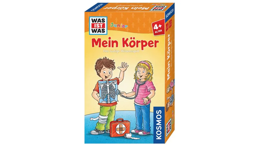 KOSMOS - WAS IST WAS Junior Mein Körper - Das lustige Wissensspiel