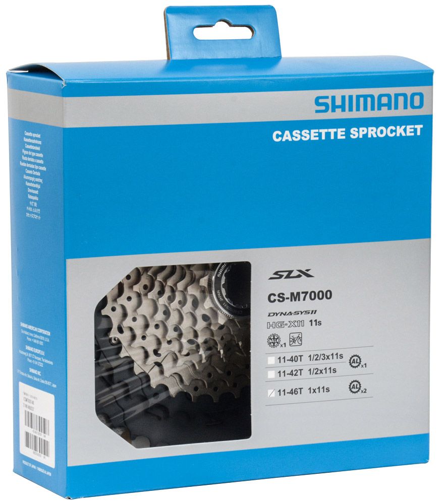 Shimano SLX CN-HG601+CS-M7000 11-fach Verschleissset 11-46 kaufen | Bike-Discount