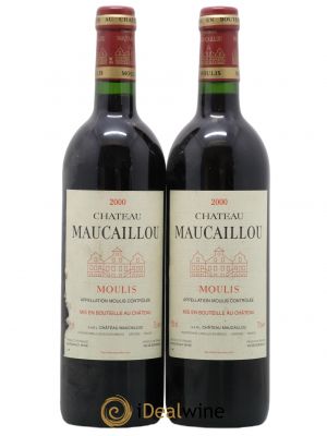 Château Maucaillou  2000 - Lot de 2 Bouteilles