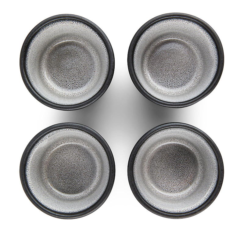Cuisine Eggeglass Tind 4-pk grå