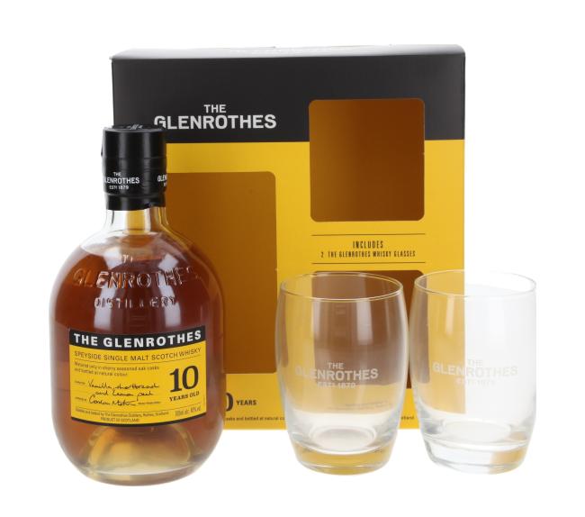 Glenrothes mit 2 Gläsern 0,7 l·40 % vol