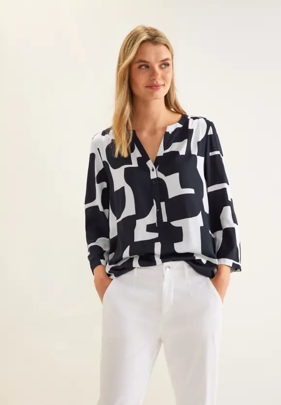 Street One Bluse mit grafischem Print