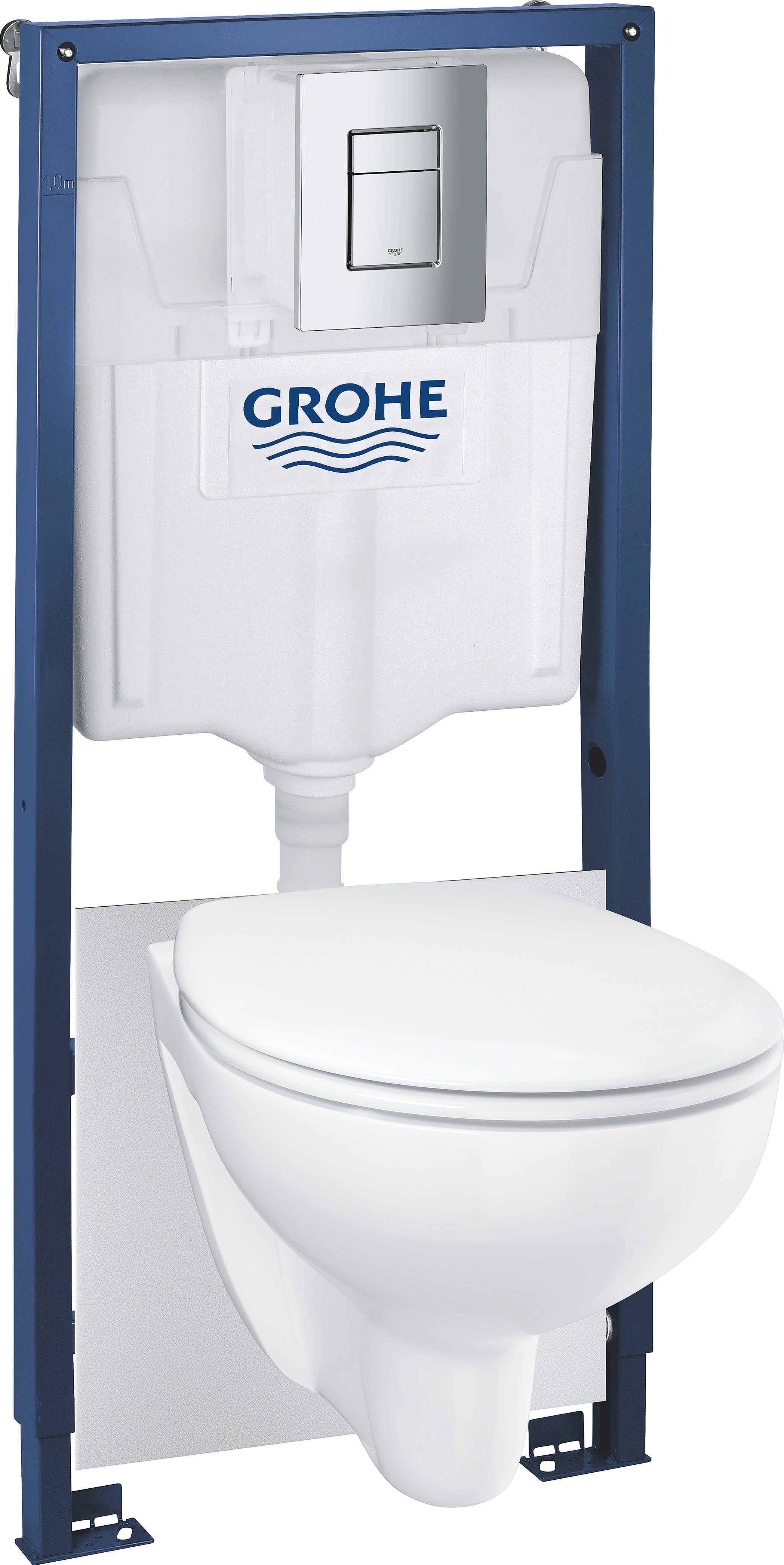 Grohe WC-Sitz Bau, mit SoftClose Funktion