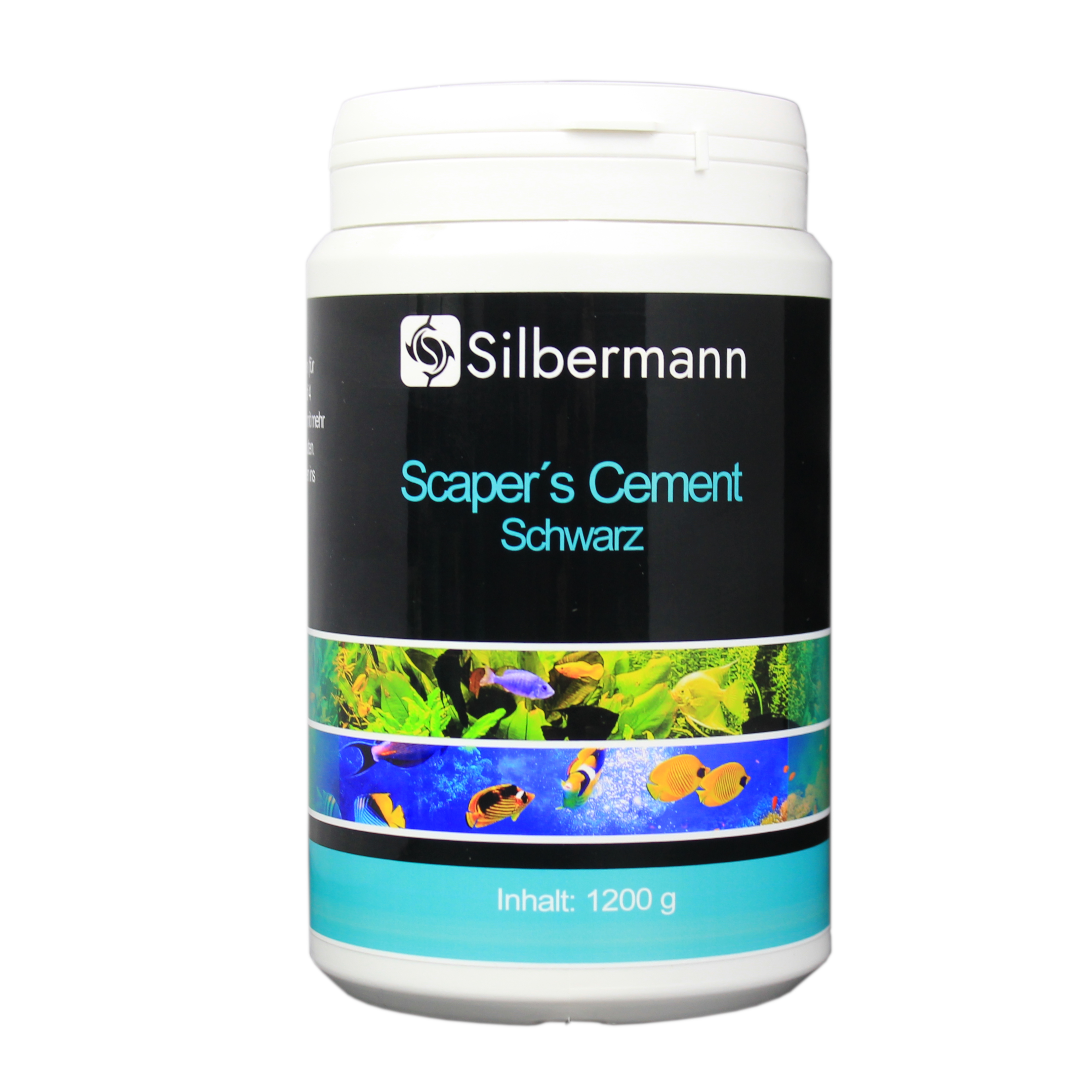 Silbermann Wasserpflege Silbermann Scaper's Cement - farbig - 1.2 kg