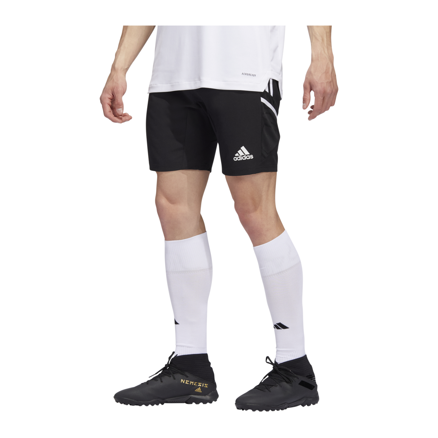 adidas Condivo 22 Pro Short Schwarz Weiss