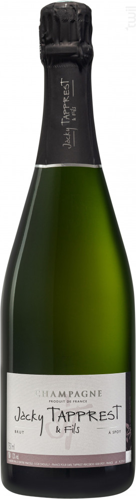 Brut Champagne Jacky Tapprest & Fils Demi-bouteille Vin Effervescent ● Champagne AOC Non millésimé 37.5cl