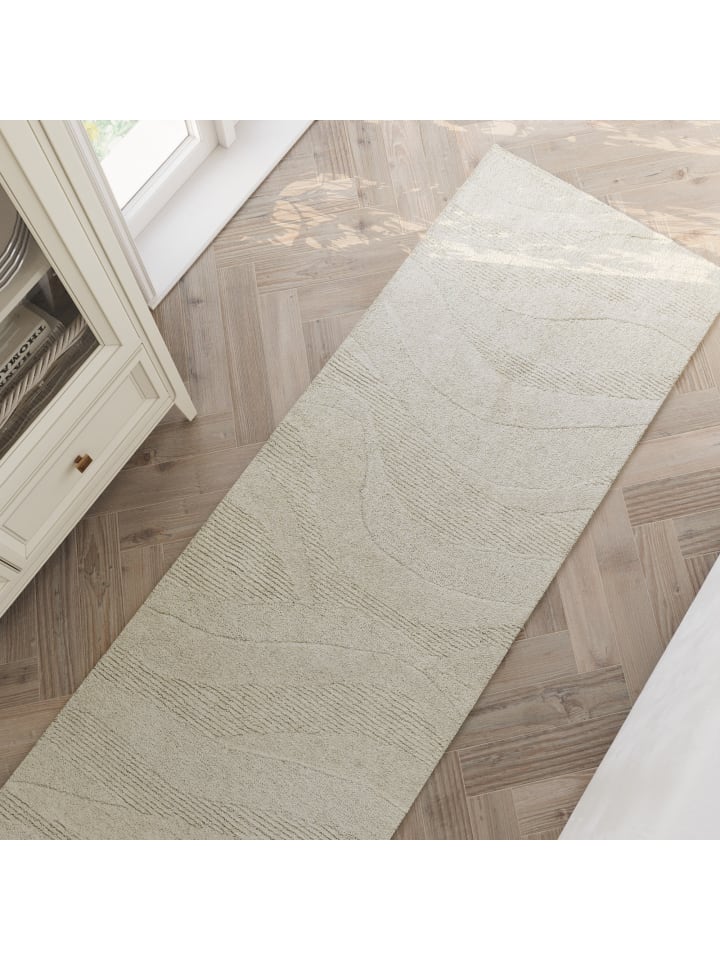 Wecon Home Läufer Hamptons THIRTYFOUR in creme weiß meliert günstig kaufen