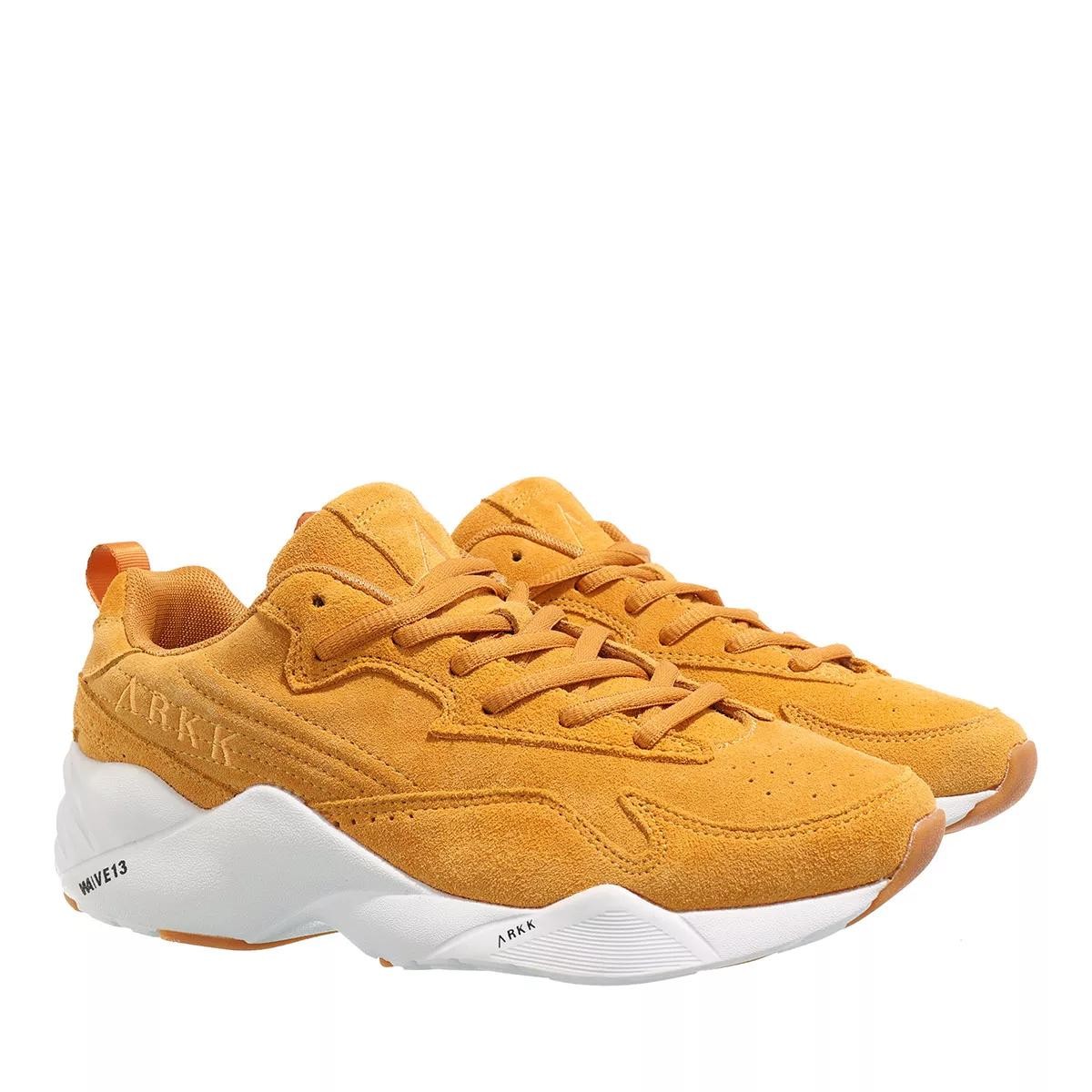 ARKK COPENHAGEN Freizeit Schnürer gelb Low-Top Sneaker