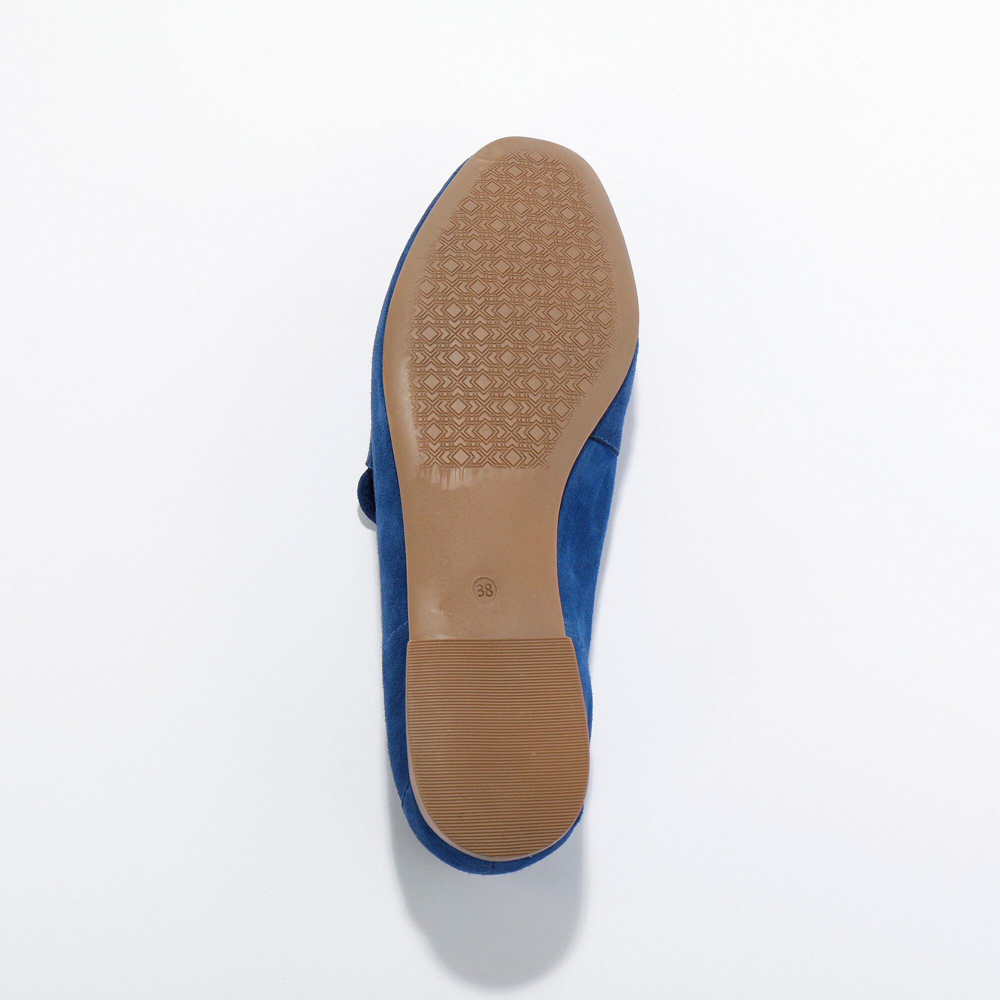 Mocassins croûte de cuir