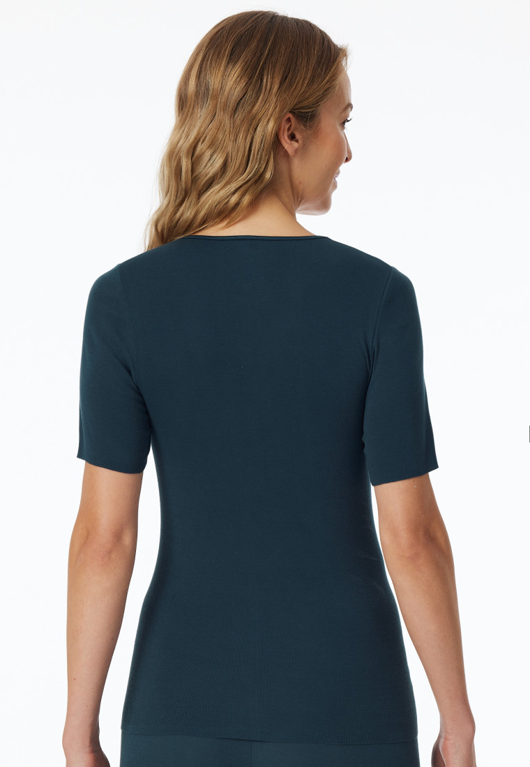 Shirt kurzarm dunkelblau - Luxury