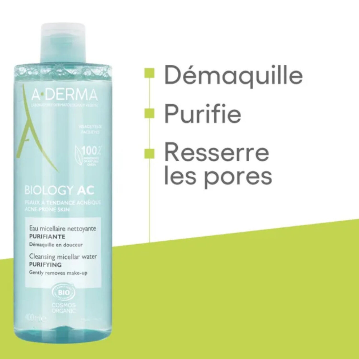 a-derma Biology Eau Micellaire Nettoyante