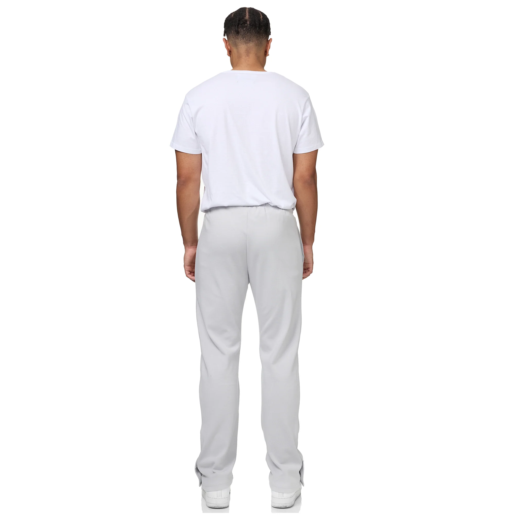 LIGHT GREY - BASIC JOGGER PANTS