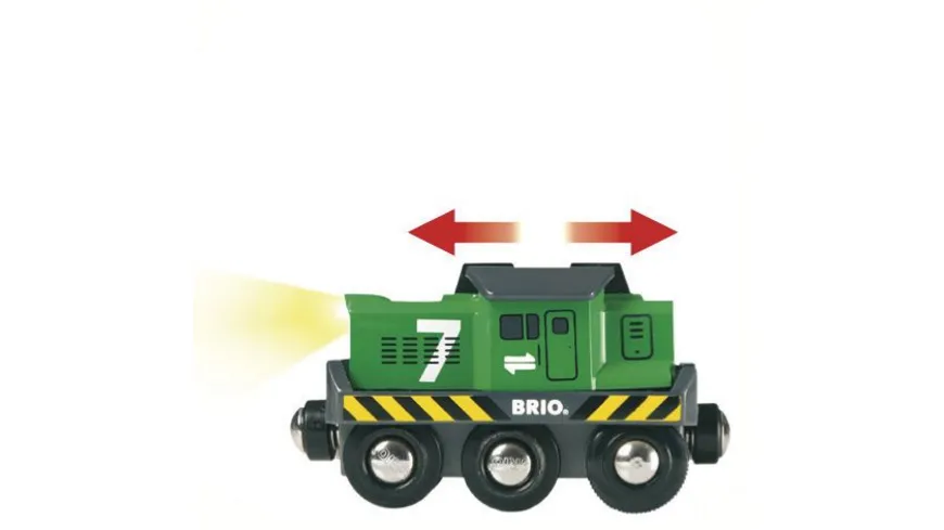 BRIO Bahn - Batterie-Frachtlok