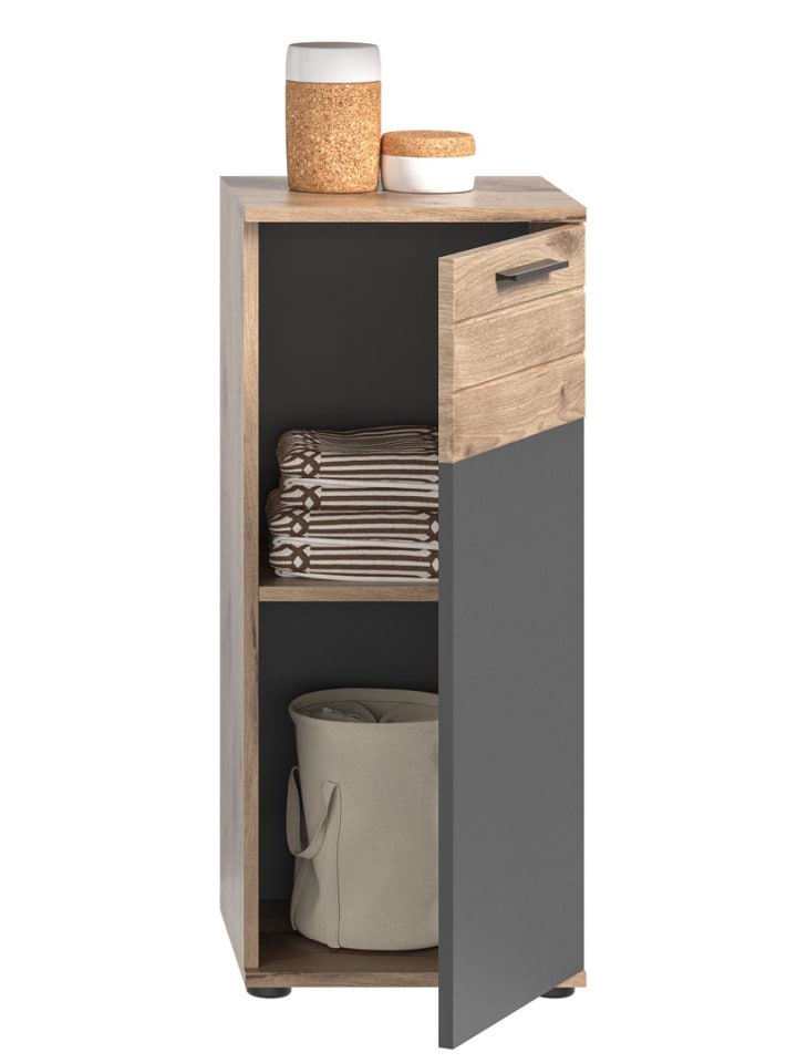 ebuy24 Badschrank Mason Grau 37 x 34 cm günstig kaufen onesize