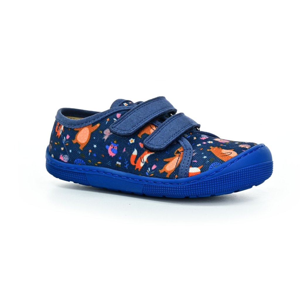 Koel4kids Dud Textile Bear Blue 07M035.50B-170 Barfußsneakers