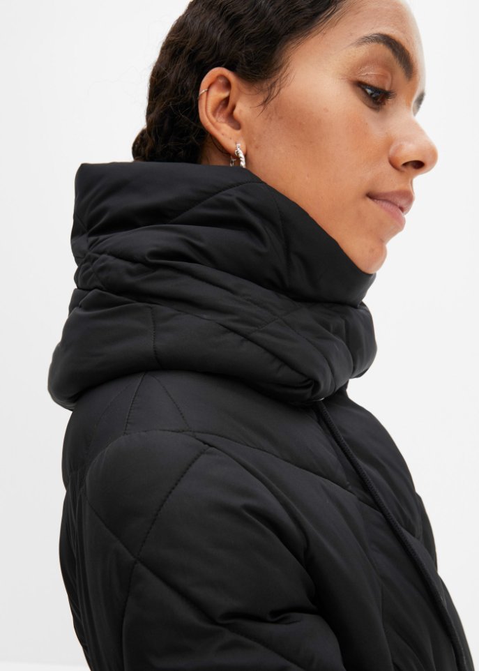 Steppjacke mit Kapuze