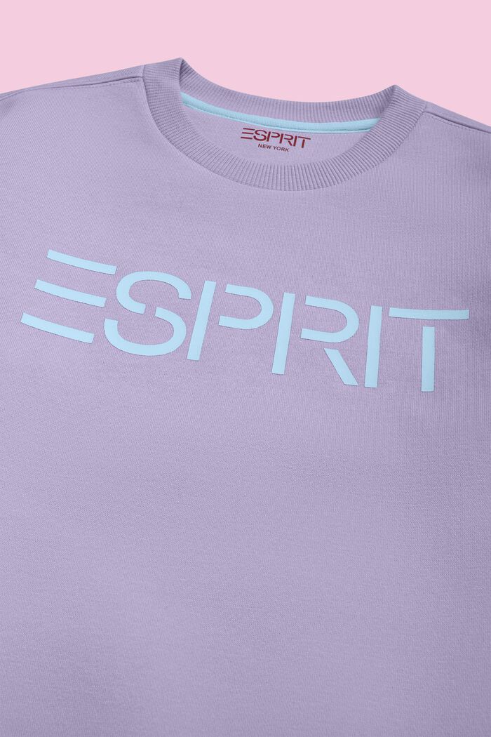 Logo-Sweatshirt mit Rundhalsausschnitt