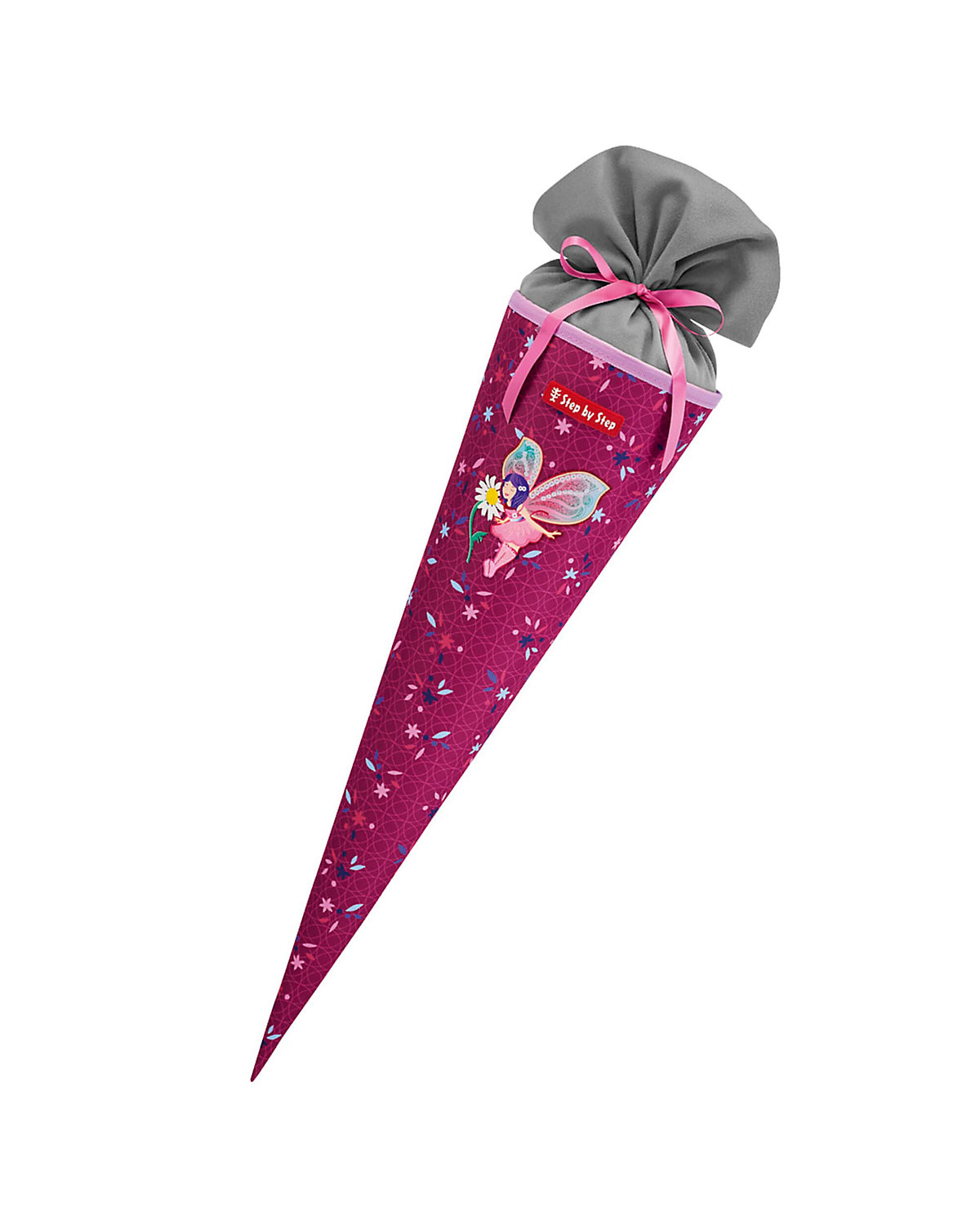 Schultüte ,mit eingenähtem Bändchen