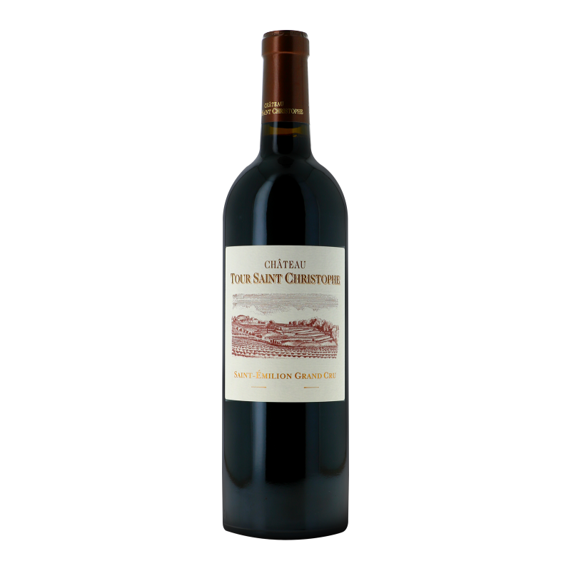 Château La Tour Saint Christophe 2017 - Saint-Emilion Grand Cru - Bordeaux - Château La Tour St Christophe (75CL.)