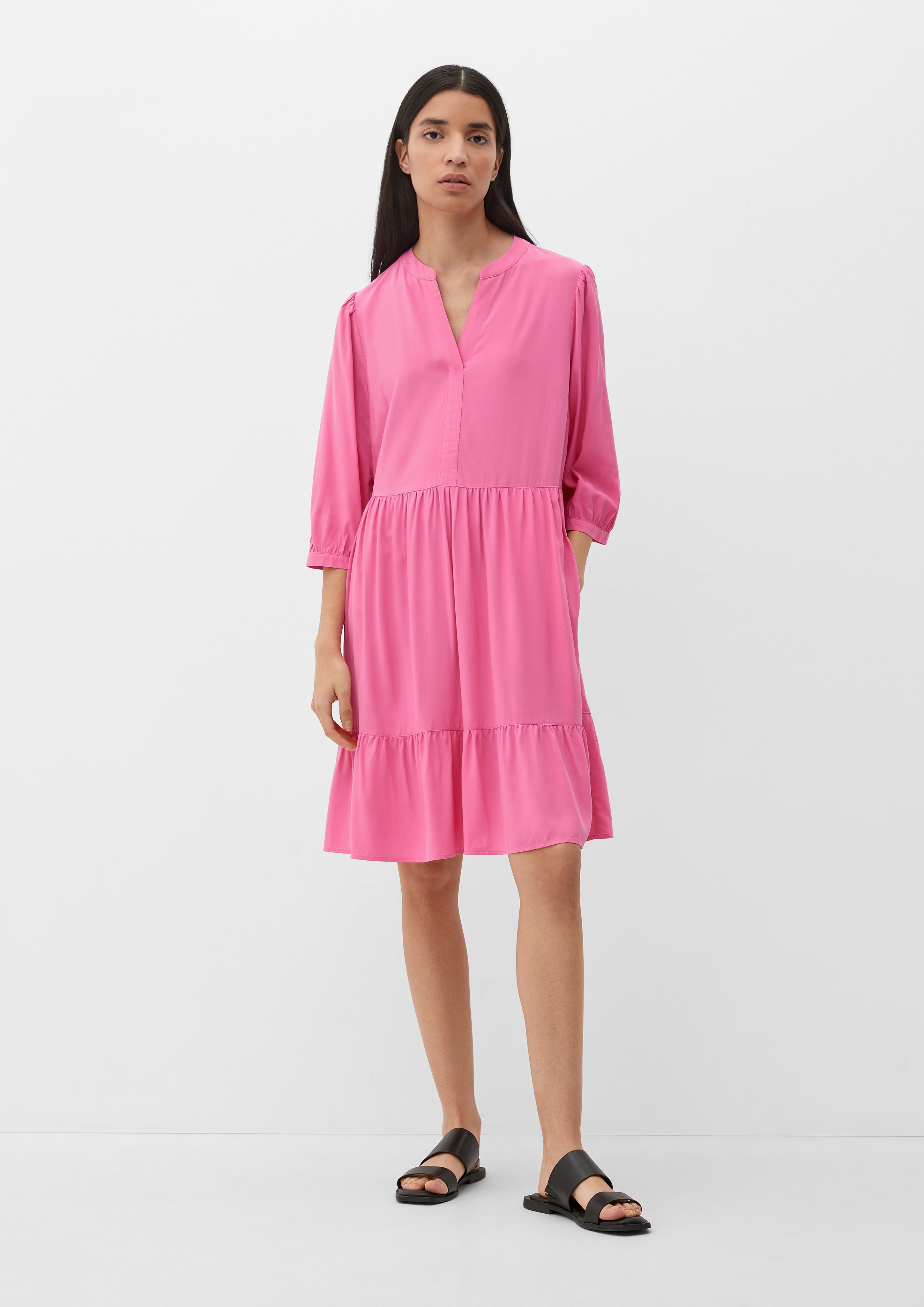 Volantkleid aus Viskose  2132624-4426
