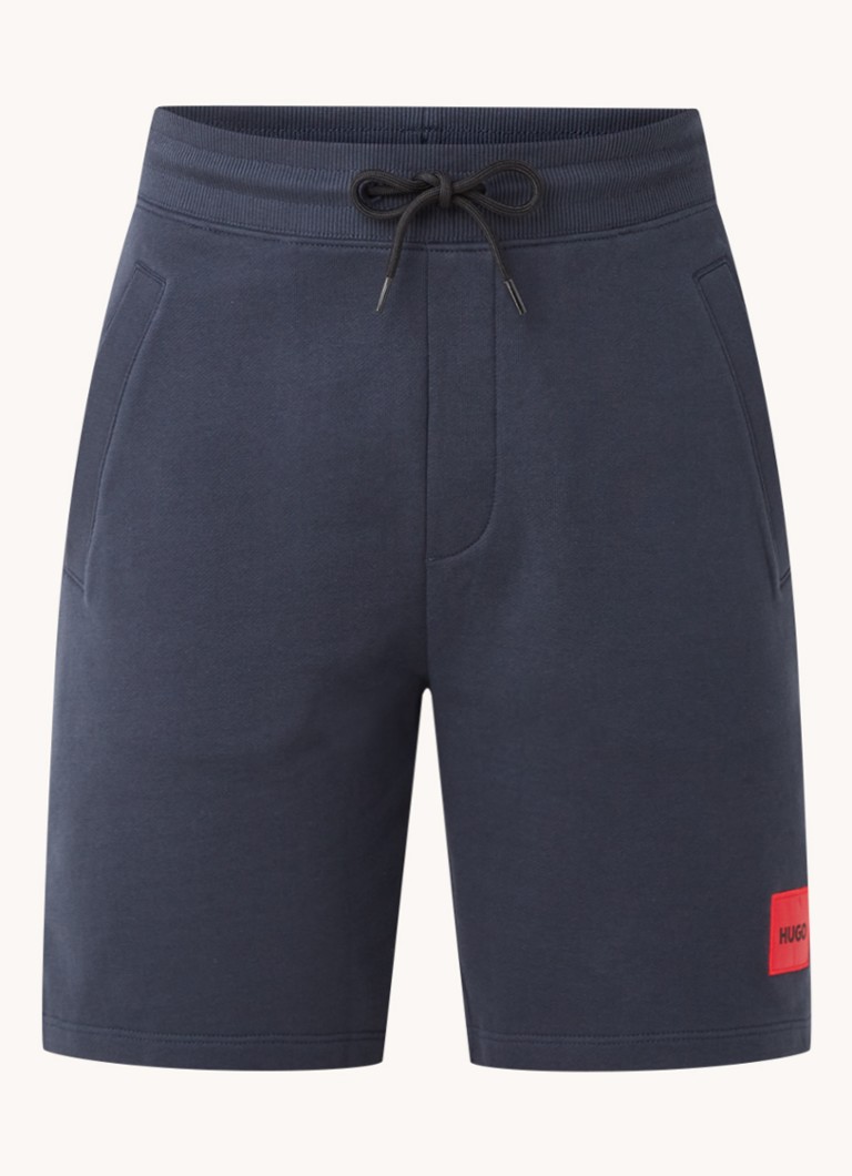 Pantaloni scurți drepți HUGO BOSS Diz222 cu buzunare laterale