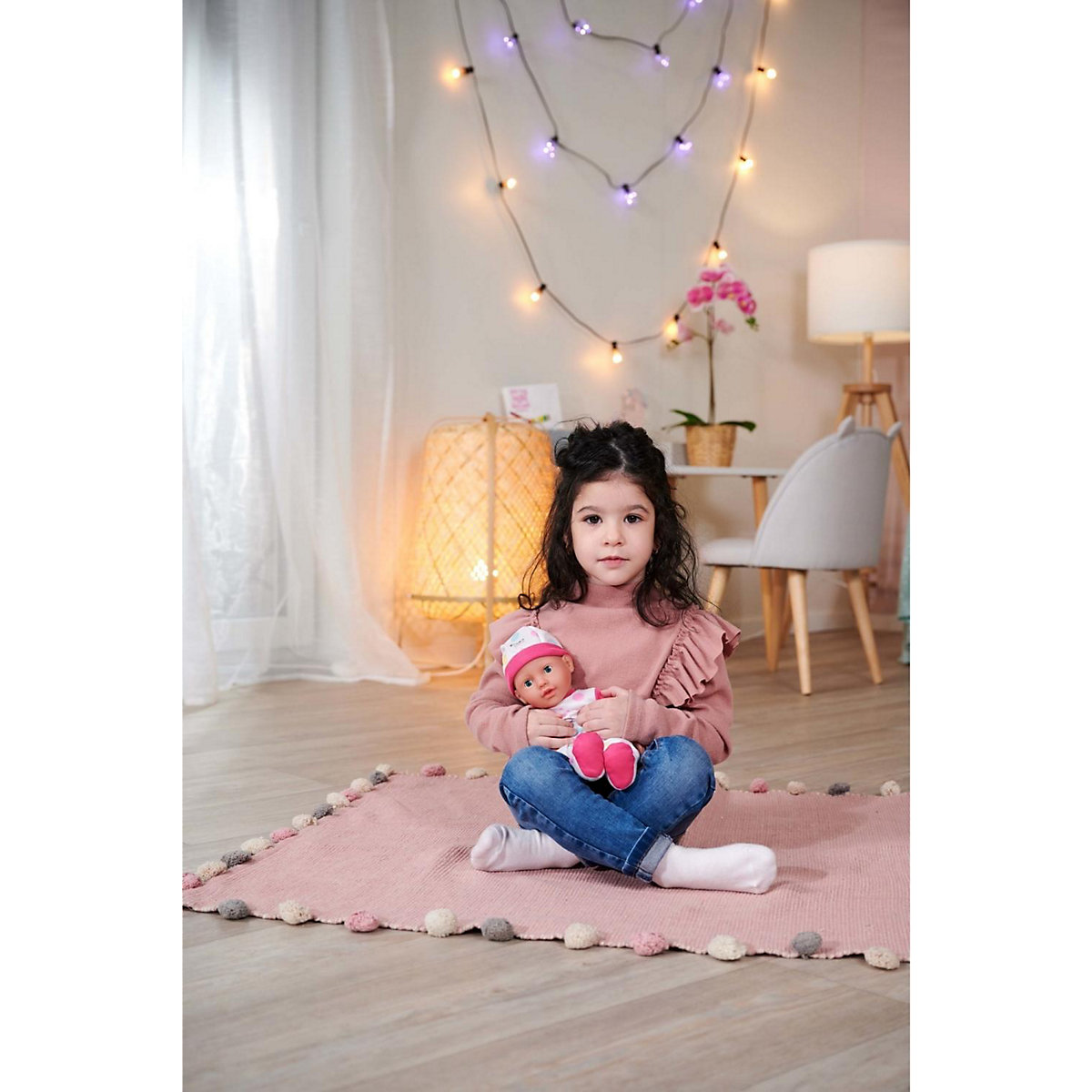 Laura Cutie - Weichkörperpuppe mit Sound, 30 cm