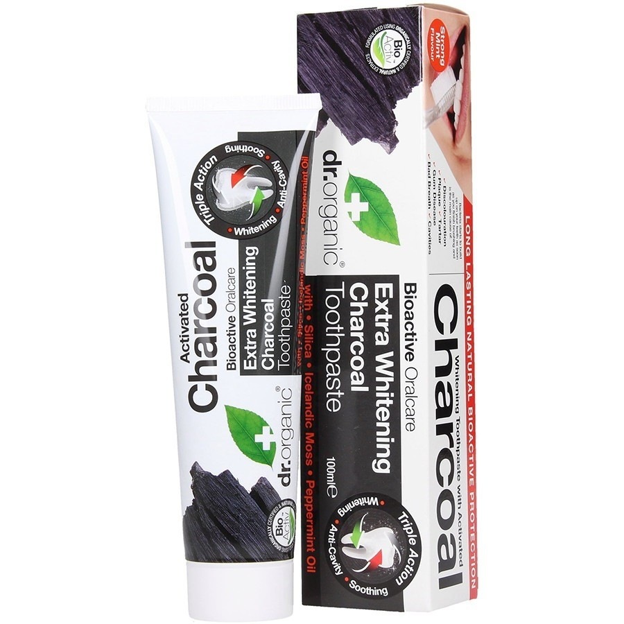 Extra Whitening Charcoal-Zahnpasta