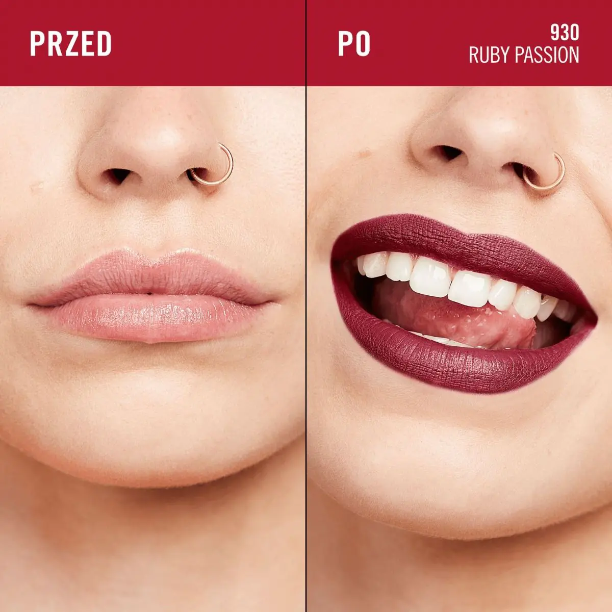 Rimmel Lasting Mega Matte ruž za usne 930 Ruby Passion