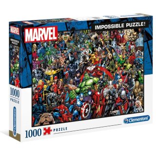 Marvel 80th Anniversary Impossible Puzzle Characters (1000 Teile)