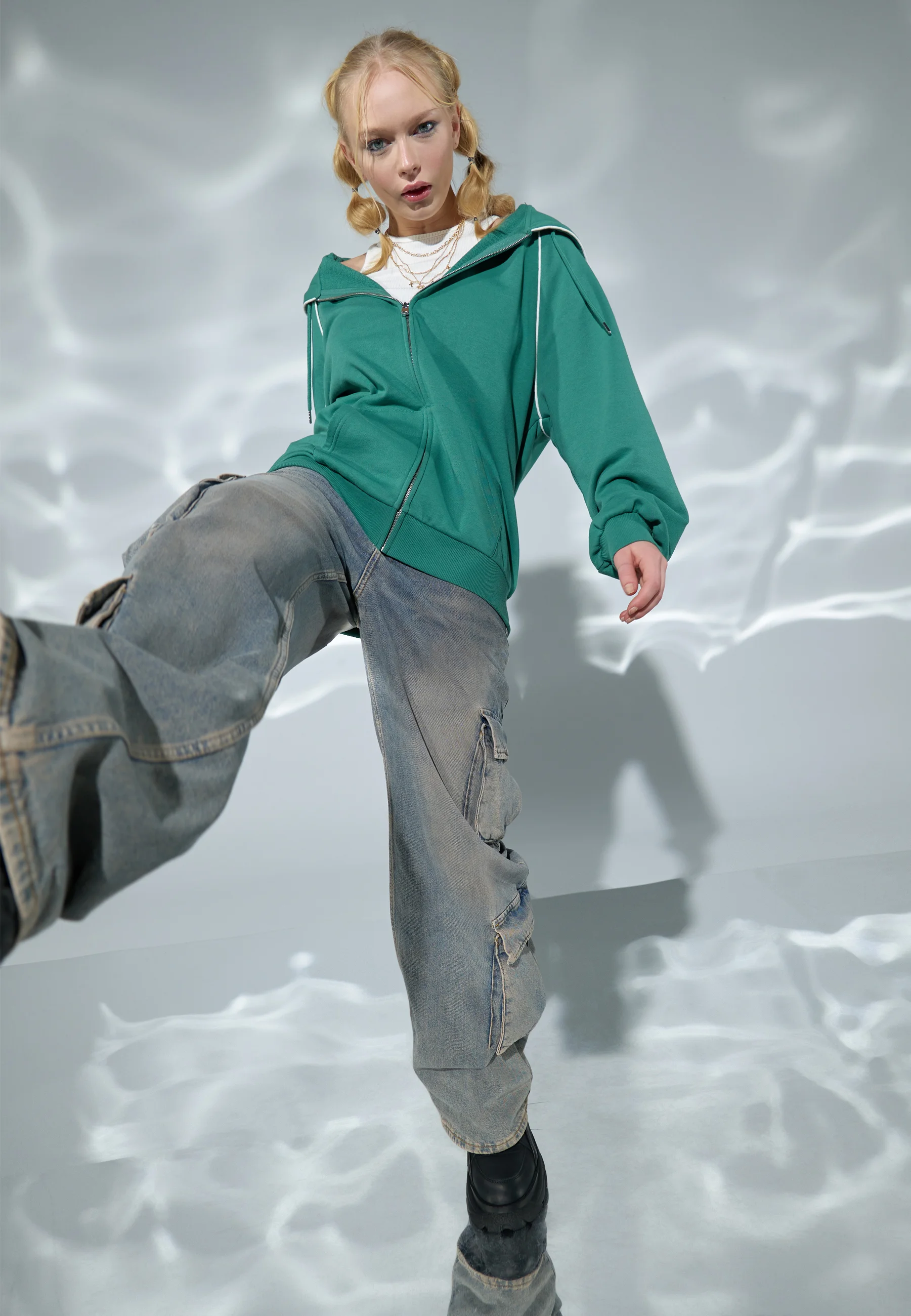 Sudadera con cremallera Even&Odd