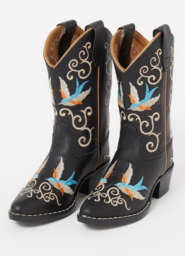 Ghete cowboy din piele Dappermaentje Bootstock