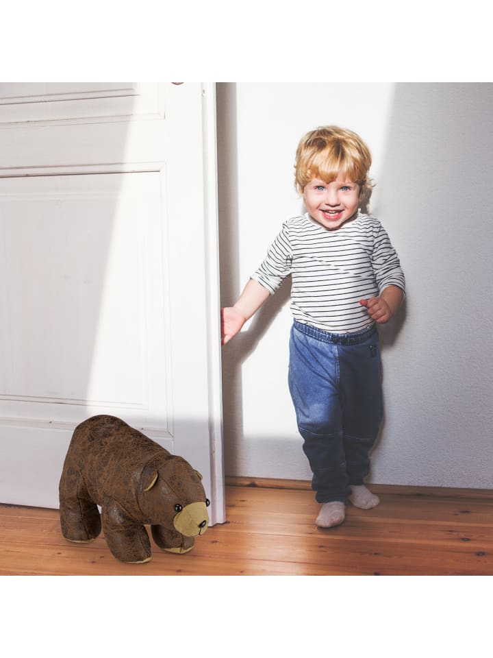 relaxdays Türstopper Braunbär in Braun günstig kaufen onesize