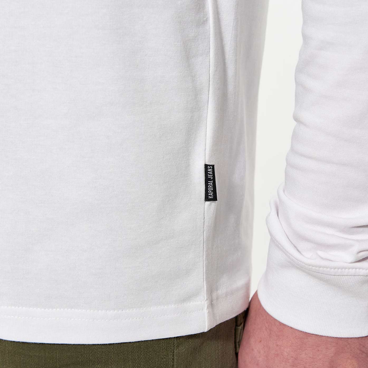 CLUB   T-shirt slim blanc Homme