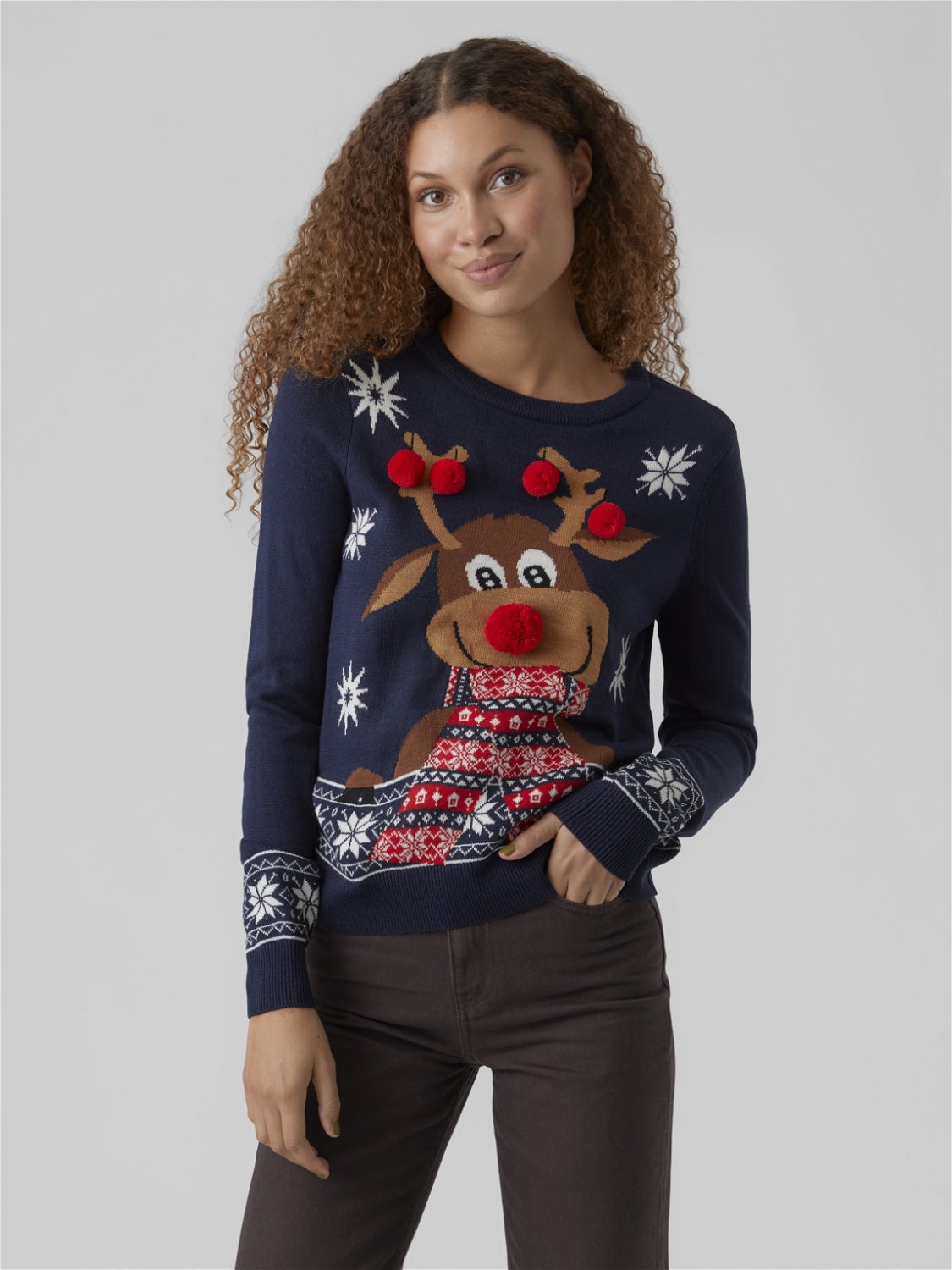 VMNEWFROSTYDEER Pullover