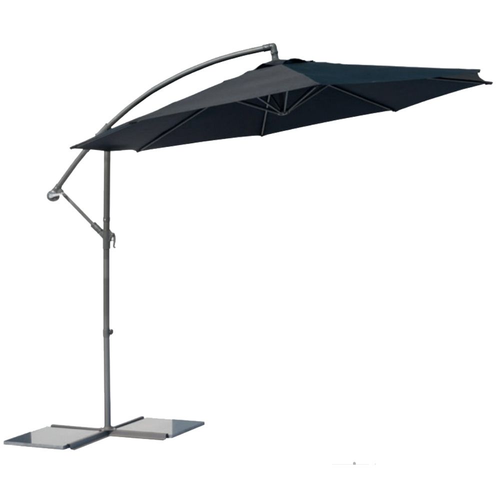 SenS-Line Menorca Ø 300 cm anthrazit Schwenksonnenschirm