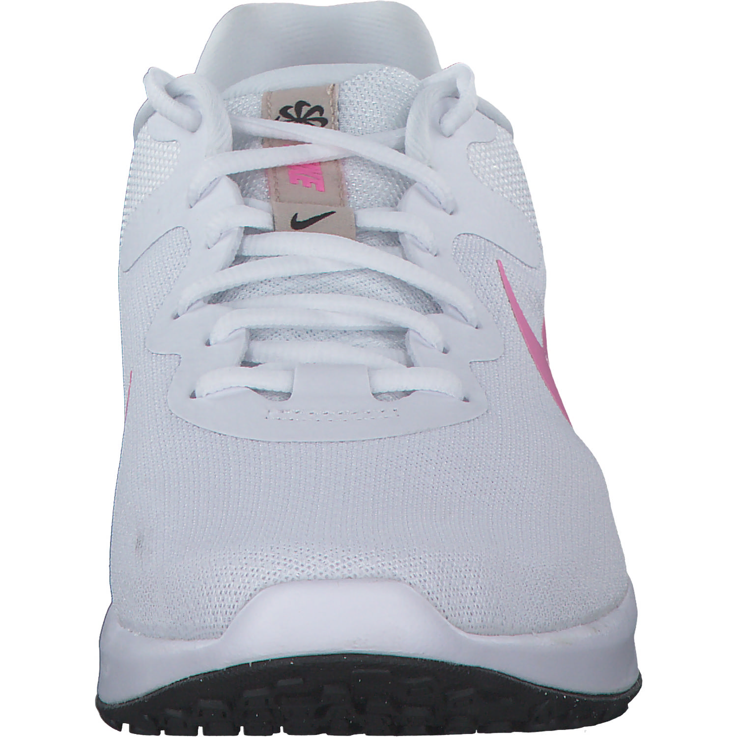 Nike Revolution 6 DC3729, Sneakers Low, Damen, white/pink spell/fossil stone