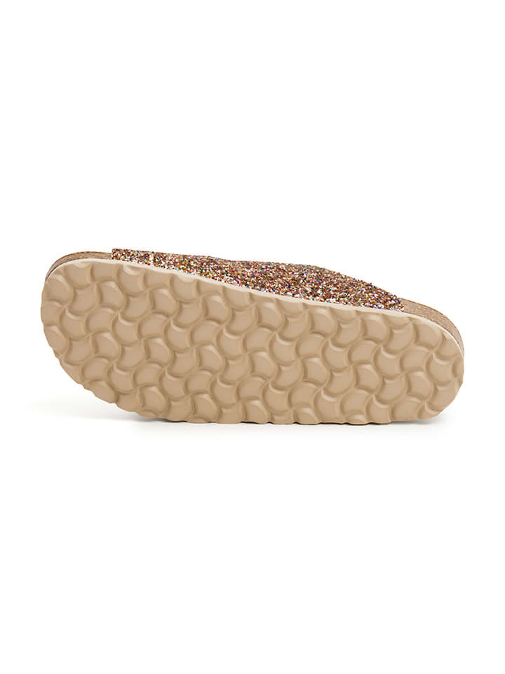 SABOKETS Pantoletten in Gold günstig kaufen
