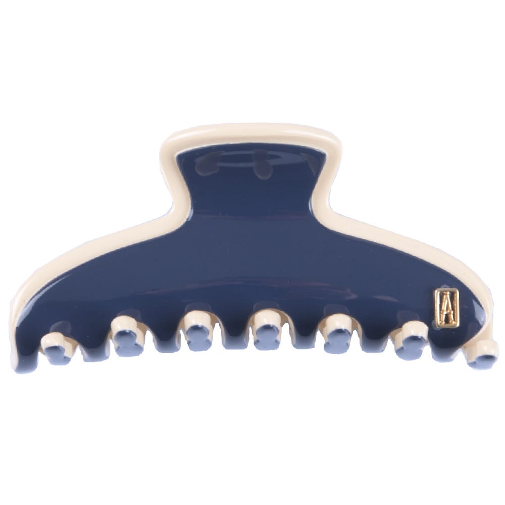 Alexandre de Paris Pince Small Liserai marine