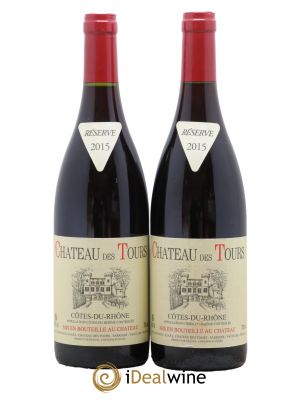 Côtes du Rhône Château des Tours Emmanuel Reynaud  2015 - Lot de 2 Bouteilles
