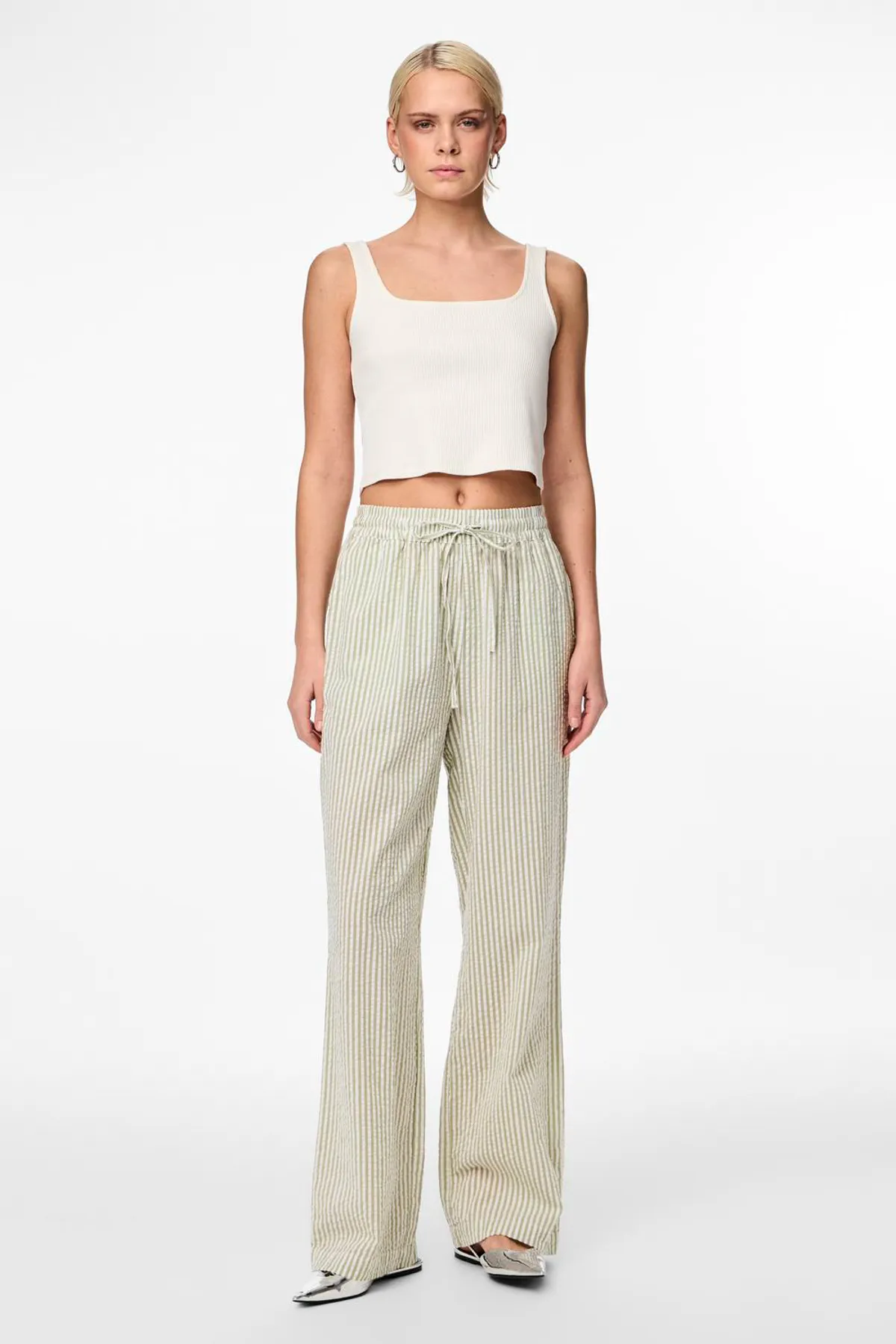 PIECES  PCSALLY HW LOOSE STRING PANT NOOS