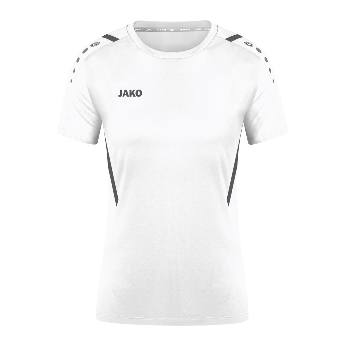 JAKO Challenge Trikot Damen Weiss Grau F02