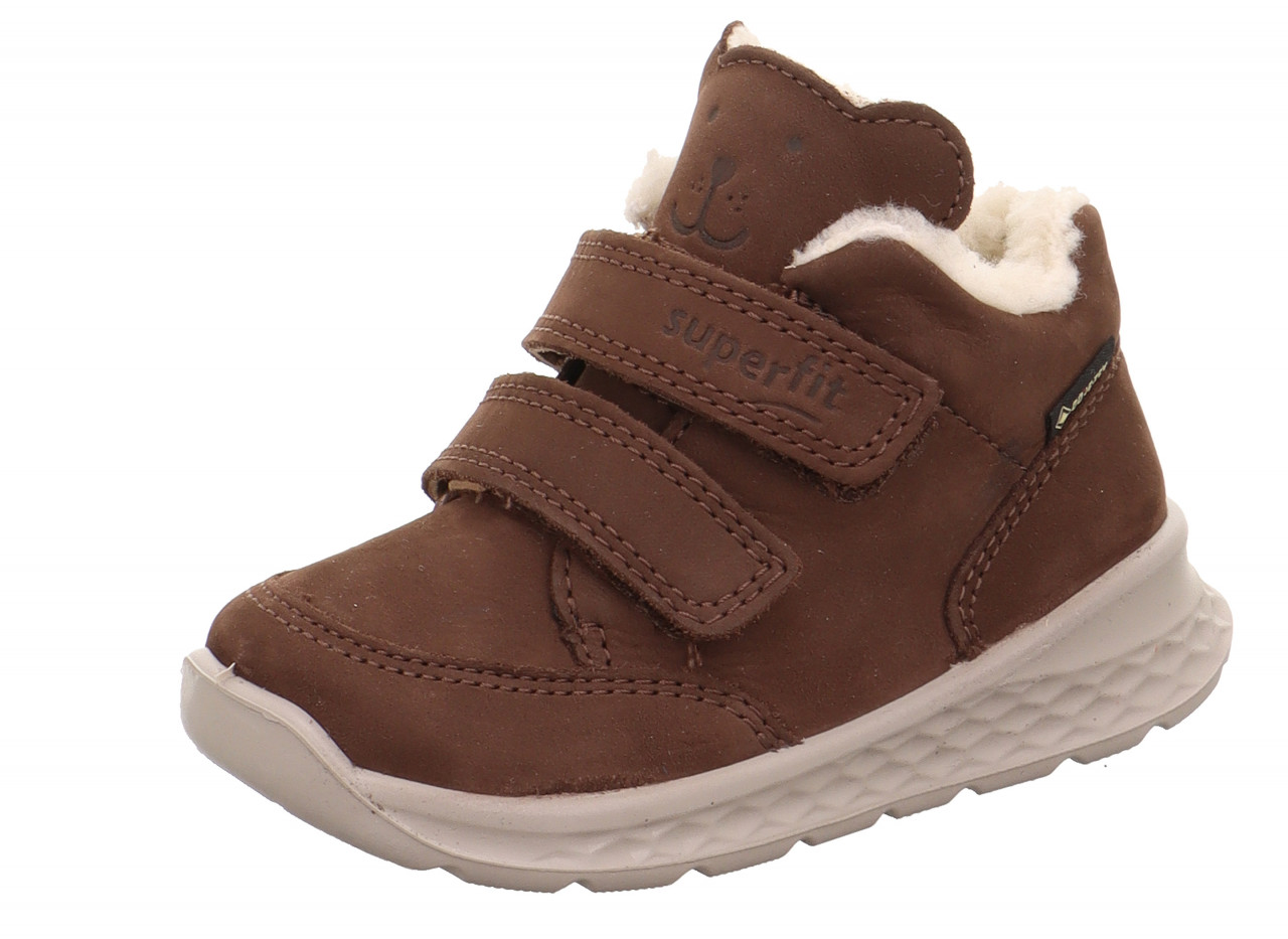 BREEZE - BraunSneaker low mit Klettverschluss