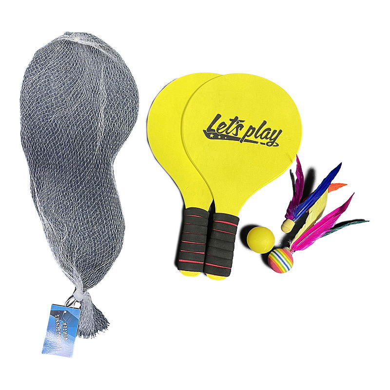 Strandtennis m/3 forskjellige baller