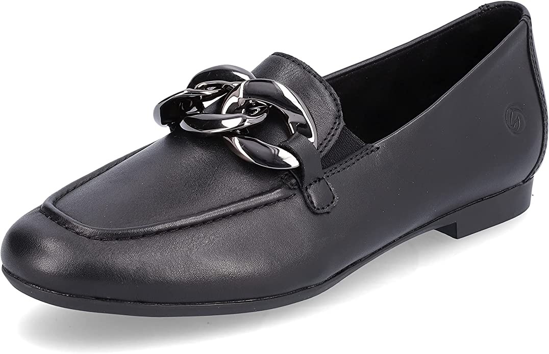 REMONTE Klassische Slipper schwarz