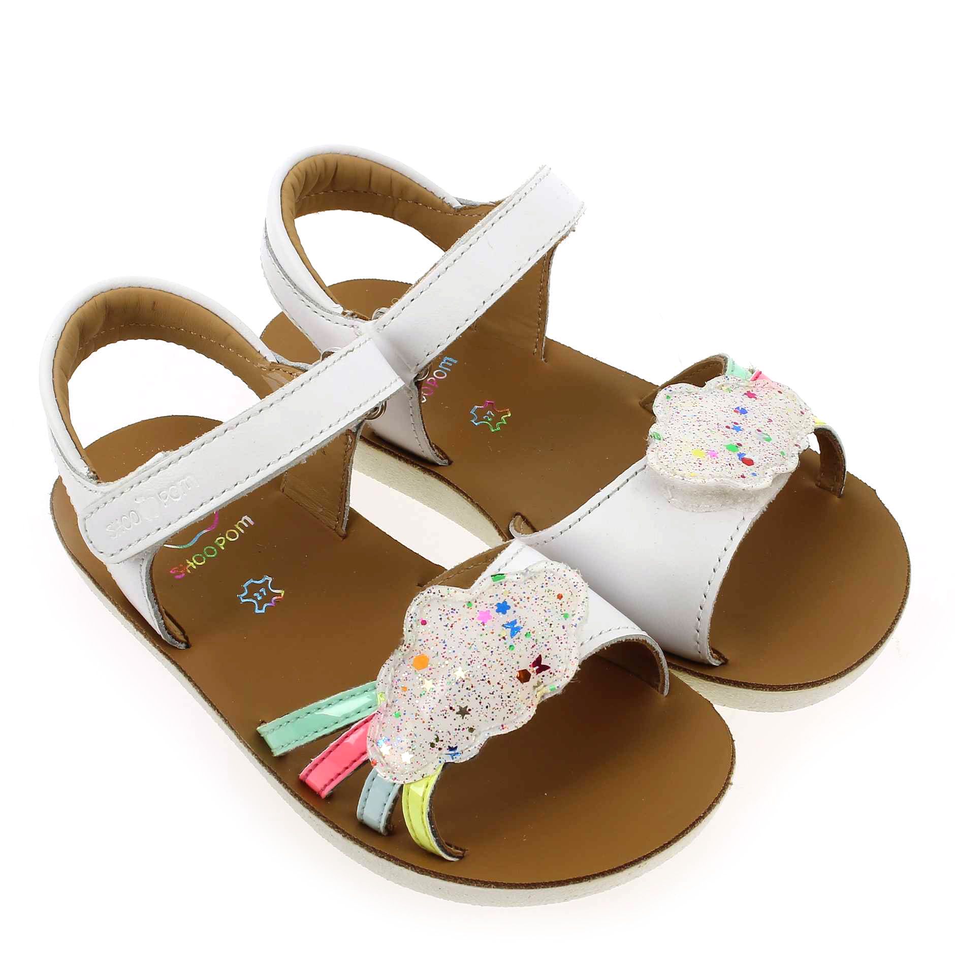 Shoopom  GOA MULTI - Blanc Multi