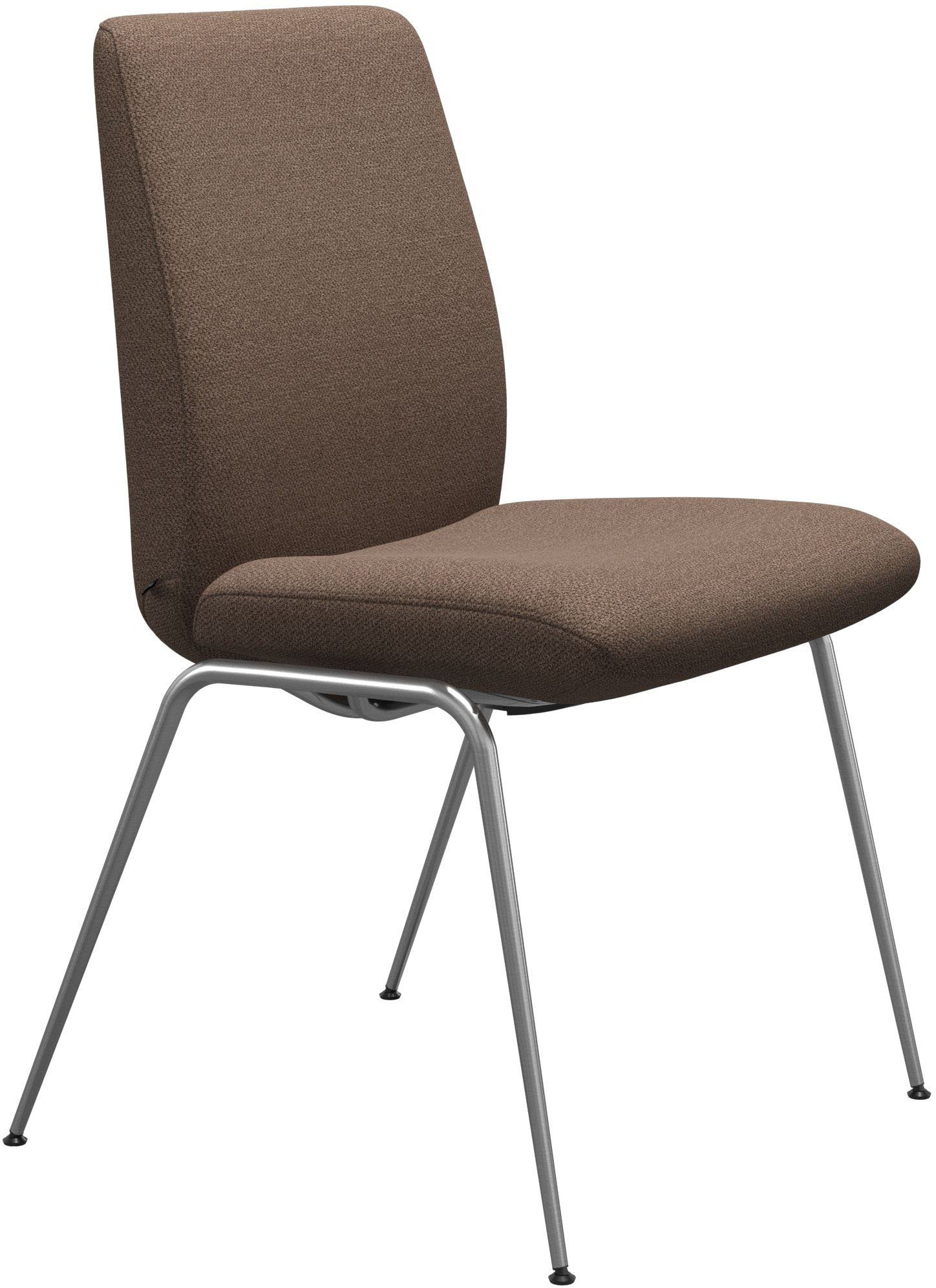 Stressless® Polsterstuhl Laurel, Low Back, Größe L, mit Beinen aus Stahl in Chrom matt